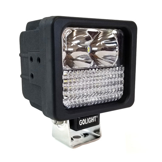 Golight GXL LED Hybrid Work Series Light Fixed Mount w/No Remote - 12V - Black [4023]