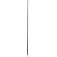 Scout 8' Black VHF Antenna 6dB Heavy Stainless Steel Ferrule w/6M RG-8x Includes PL-259 Heavy Duty Offshore Antenna KS-43 [PF AN NVHF00021T]