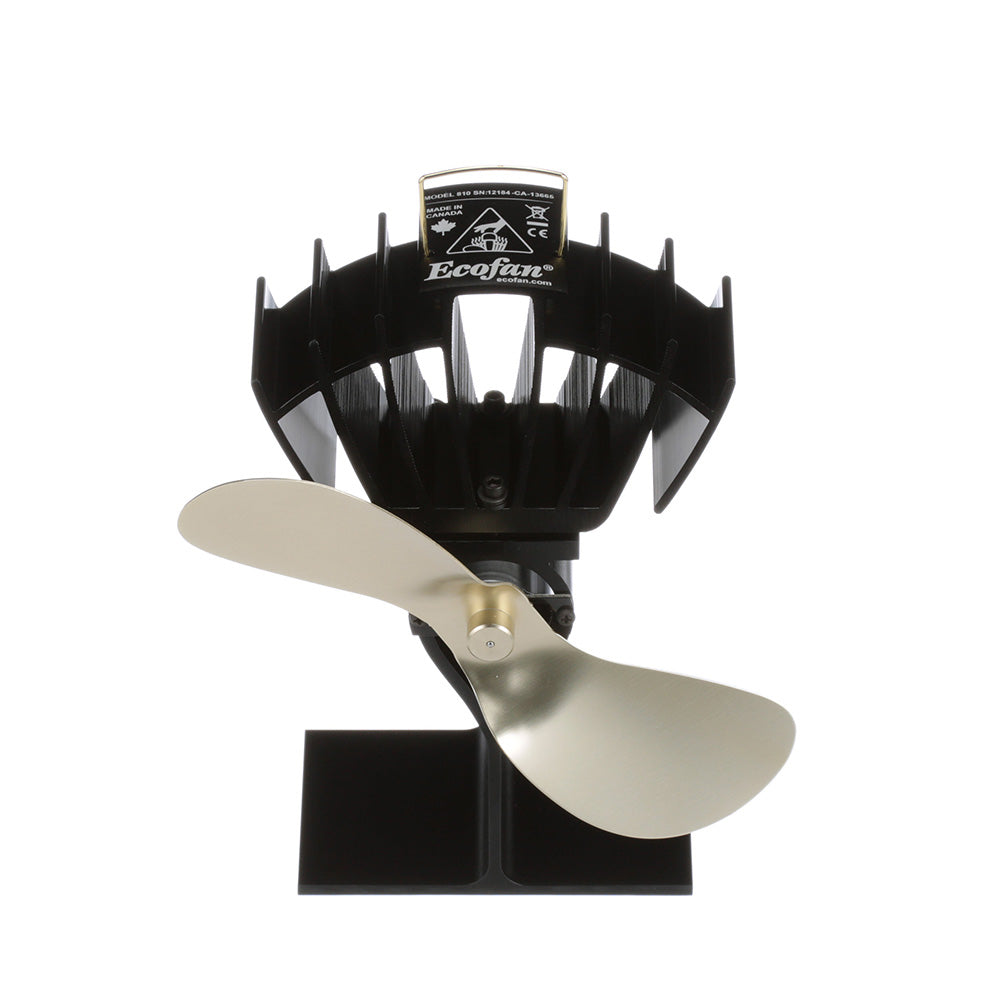 Caframo Ecofan UltrAir 810CA Heat Powered Stove Fan - Gold Blade [810CABBX]