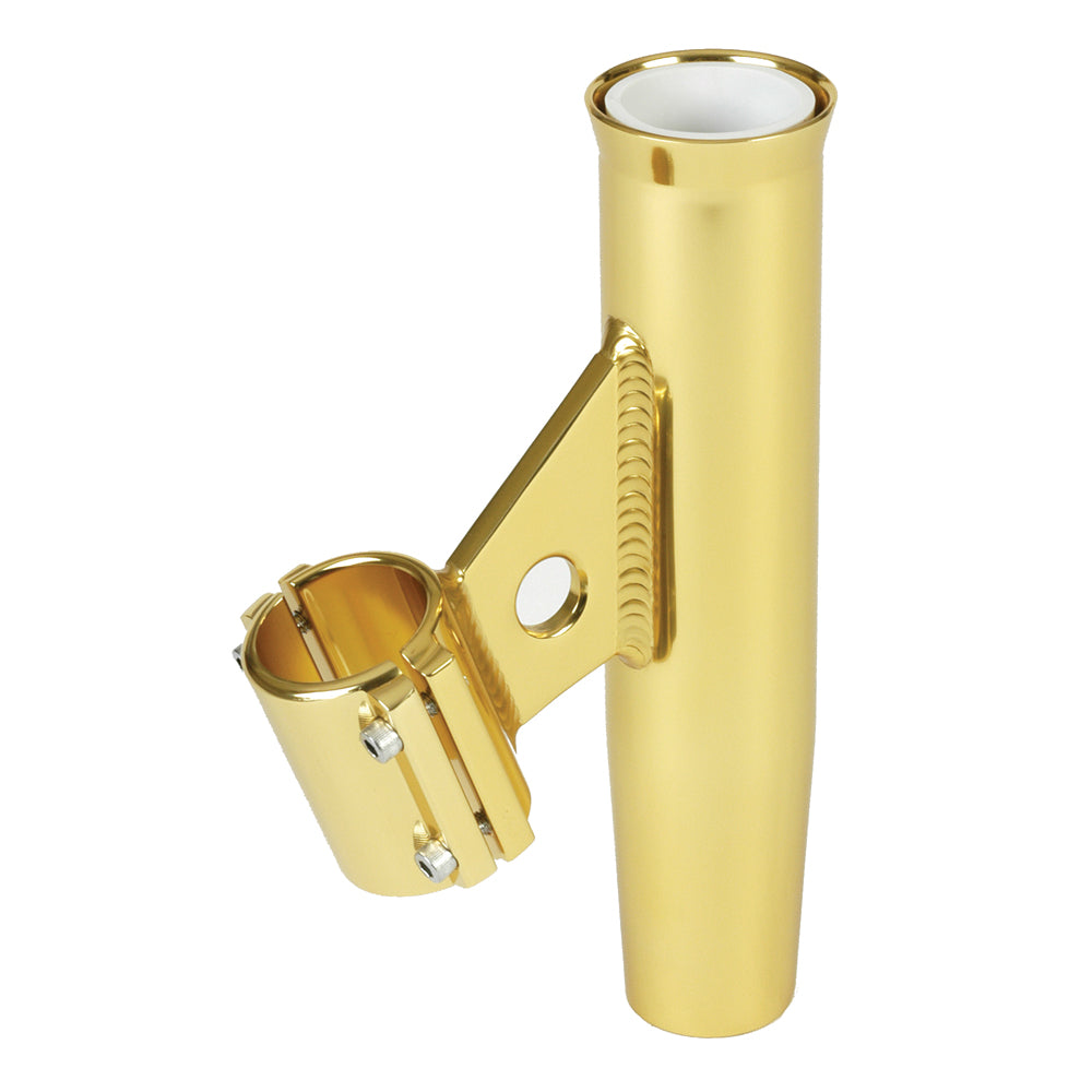 Lee's Clamp-On Rod Holder - Gold Aluminum - Vertical Mount - Fits 1.900" O.D. Pipe [RA5004GL]