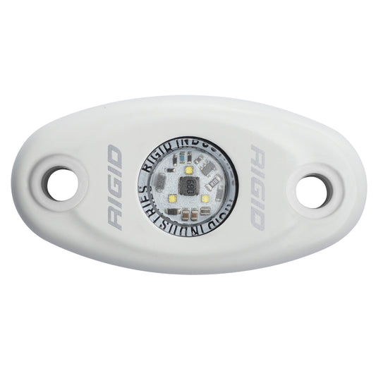RIGID Industries A-Series White Low Power LED Light - Single - White [480153]